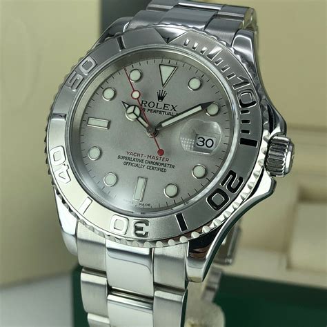 rolex yacht master platinum 16622|rolex 16622 production years.